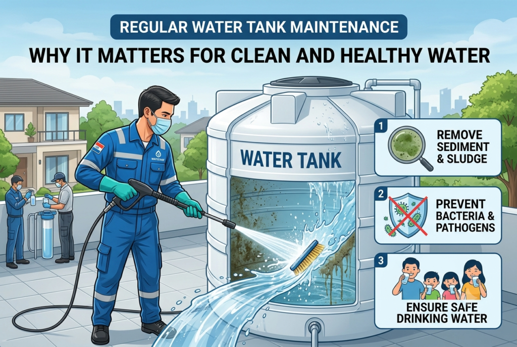 Regular Water Tank Maintenance