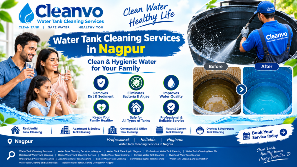 Water Tank Cleaning Services in Nagpur